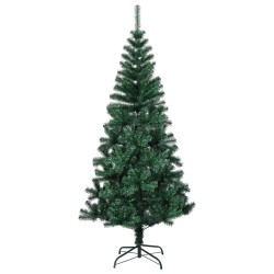 Sapin de Noël artificiel pointes iridescentes Vert 150 cm PVC 561986561986
