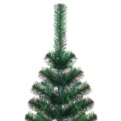 Sapin de Noël artificiel pointes iridescentes Vert 150 cm PVC 561986561986
