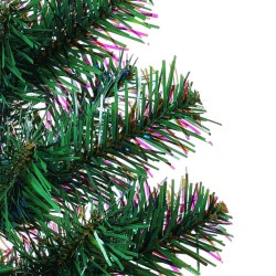 Sapin de Noël artificiel pointes iridescentes Vert 150 cm PVC 561986561986