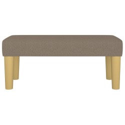 Banc Taupe 70x30x30 cm Tissu 561988561988