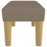 Banc Taupe 70x30x30 cm Tissu 561988561988