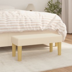 Banc Crème 70x30x30 cm Tissu 561989561989