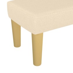 Banc Crème 70x30x30 cm Tissu 561989561989