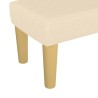 Banc Crème 70x30x30 cm Tissu 561989561989