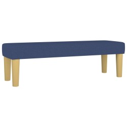 Banc Bleu 100x30x30 cm Tissu 561991561991