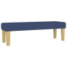 Banc Bleu 100x30x30 cm Tissu 561991561991