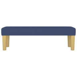 Banc Bleu 100x30x30 cm Tissu 561991561991