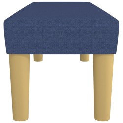 Banc Bleu 100x30x30 cm Tissu 561991561991