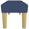 Banc Bleu 100x30x30 cm Tissu 561991561991