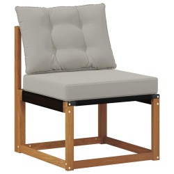 Canapé d’extérieur Bois d'acacia massif et Textilène 561994561994