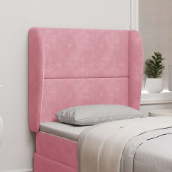 Oreille de tête de lit Rose 80 x 23 x 6 cm Velours 562003562003