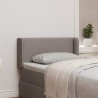 Oreille de tête de lit Taupe 40,5 x 40,5 x 4 cm tissu 562007562007