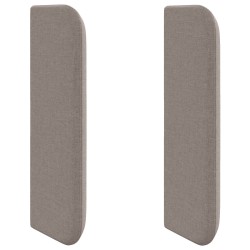 Oreille de tête de lit Taupe 40,5 x 40,5 x 4 cm tissu 562007562007