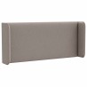 Oreille de tête de lit Taupe 40,5 x 40,5 x 4 cm tissu 562007562007