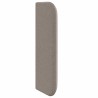 Oreille de tête de lit Taupe 40,5 x 40,5 x 4 cm tissu 562007562007
