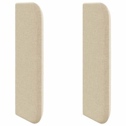 Oreille de tête de lit Crème 40,5 x 40,5 x 4 cm tissu 562009562009