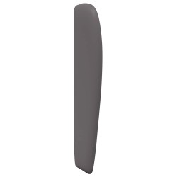 Oreille de tête de lit Gris Foncé 80 x 23 x 6 cm PVC 562010562010