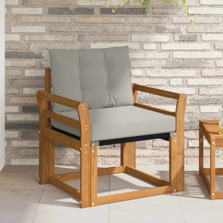 Canapé d’extérieur Bois d'acacia massif et Textilène 562037562037