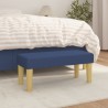 Banc Bleu 70x30x30 cm Tissu 562047562047