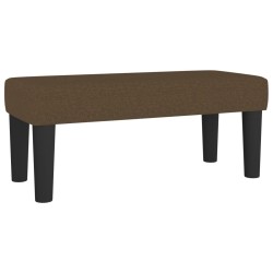 Banc Marron foncé 70x30x30 cm Tissu 562048562048