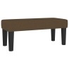 Banc Marron foncé 70x30x30 cm Tissu 562048562048