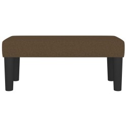 Banc Marron foncé 70x30x30 cm Tissu 562048562048