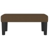 Banc Marron foncé 70x30x30 cm Tissu 562048562048