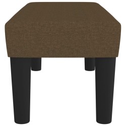 Banc Marron foncé 70x30x30 cm Tissu 562048562048