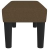 Banc Marron foncé 70x30x30 cm Tissu 562048562048