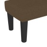 Banc Marron foncé 70x30x30 cm Tissu 562048562048