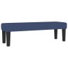 Banc Bleu 100x30x30 cm Tissu 562050562050