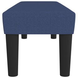 Banc Bleu 100x30x30 cm Tissu 562050562050