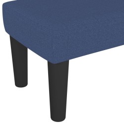 Banc Bleu 100x30x30 cm Tissu 562050562050