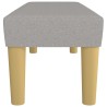 Banc Gris clair 100x30x30 cm Tissu 562051562051