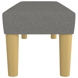 Banc Gris foncé 100x30x30 cm Tissu 562052562052