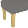 Banc Gris foncé 100x30x30 cm Tissu 562052562052