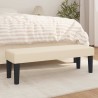 banc Crème 100 x 30 x 30 cm tissu 562053562053