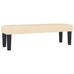 banc Crème 100 x 30 x 30 cm tissu 562053562053