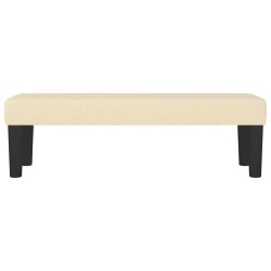 banc Crème 100 x 30 x 30 cm tissu 562053562053