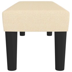 banc Crème 100 x 30 x 30 cm tissu 562053562053
