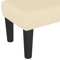 banc Crème 100 x 30 x 30 cm tissu 562053562053