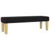 Banc Noir 100x30x30 cm Tissu 562054562054