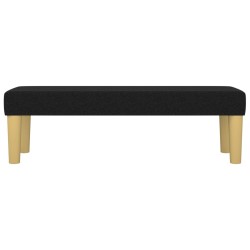 Banc Noir 100x30x30 cm Tissu 562054562054