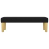 Banc Noir 100x30x30 cm Tissu 562054562054