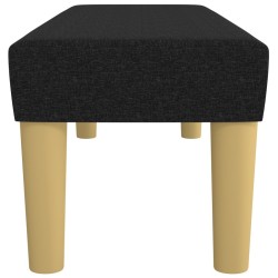 Banc Noir 100x30x30 cm Tissu 562054562054
