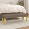 Banc Taupe 100x30x30 cm Tissu 562055562055