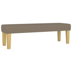 Banc Taupe 100x30x30 cm Tissu 562055562055