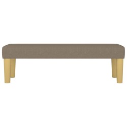 Banc Taupe 100x30x30 cm Tissu 562055562055