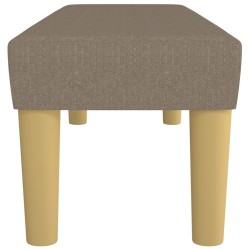 Banc Taupe 100x30x30 cm Tissu 562055562055