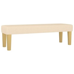 banc Crème 100 x 30 x 30 cm tissu 562056562056